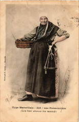 Type Marseillais - Une Poissonniere