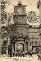 Carte postale ancienne La Tour de l'Horloge
                                                                     à Salon-de-Provence
                                