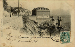 Marseille - Les Bords de la Corniche à Marseille
