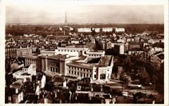 Puteaux - Vue panoramique sur l'Hotel de Ville à Puteaux