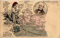 Bouches-du-Rhone - carte