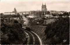 Coutances - Vue générale - les nouvelles constructons