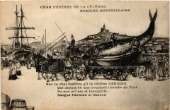 Char Funebre de la Celebre Sardine Marseillaise -
													13 Bouches du Rhône
												