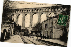 Roquefavour - La Gare et Acqueduc
