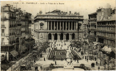 Marseille-Jardin et Palais de la Bourse à Marseille