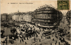 Marseille-Rue de la Republique à Marseille
