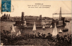 Marseille-Fort St-Jean et la Cathedrale à Marseille