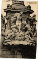 Marseille-Fontaine Cantini-Motif central-Le Torrent à Marseille