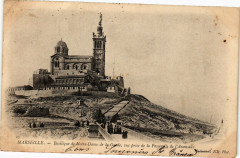 Marseille-Basilique de la Notre Dame de la Garde à Marseille