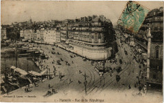 Marseille-Rue de la Republique à Marseille