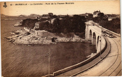 Marseille-La Corniche-Pont de la Fausse Monnale à Marseille
