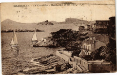 Marseille-La Corniche-Maldorme et les Iles à Marseille