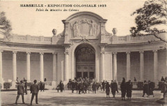 Marseille Expo Coloniale 1922-Palais du Ministere des Colonies à Marseille