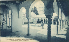 Marseille Expo Coloniale 1922-Interieur du Palais de l'Alg... à Marseille