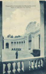 Marseille Expo Coloniale 1922-Palais du Ministere des Colonies à Marseille