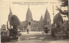 Marseille Expo Coloniale 1922-Grand Palais e l'Indo Chine ... à Marseille