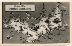 Porquerolles Map