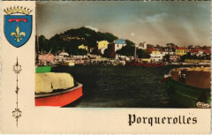 Porquerolles Vue sur le Port
