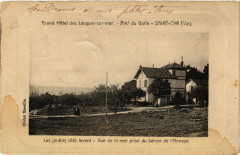 Saint-Cyr - Grand Hotel des Lecques - Les Jardins coté levant