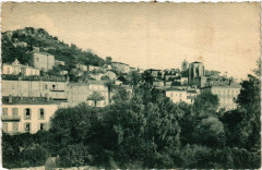 Hyeres - Vue d'ensemble de la Haute-Ville à Hyères