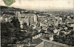 Hyeres - Panorama de la Ville pris du Vieux Chateau à Hyères
