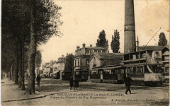 Neuilly-Plaisance La Maltournee Unsine du Chemin de Fer Nogentais à Neuilly-Plaisance