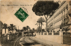 Hyeres-les-Palmiers - Avenue des Iles d'Or -
																					83400 Hyères
																			