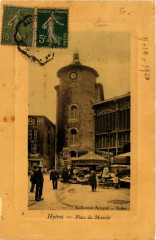 Hyeres - Place du Marché à Hyères