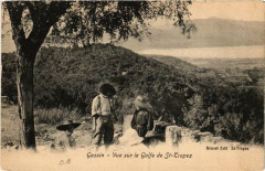 Gassin Vue sur le Golfe de Saint-Tropez à Gassin