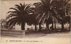 Ste Maxime La Place des Palmiers France -
													83 Var
												
