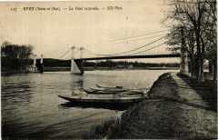 Evry - Le Pont suspendu