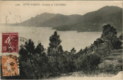 Corniche de l'Esterel - Vue prise de l'Esquillon vers le Cap Roux -
													83 Var
												