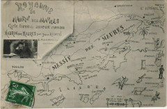 Royaume de Maurin des Maures - Massif des Maures - Map