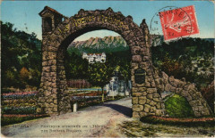Agay Portique d'Entree de l'Hotel des Roches Rouges -
													83 Var
												