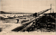 Giens Les Salins des Pesquiers - Nouvelle Machine pour la mise