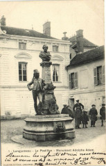 Longjumeau-Le Postillon-Monument Adolphe Adam à Longjumeau