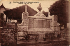 Ouroux - Le Monument aux Morts