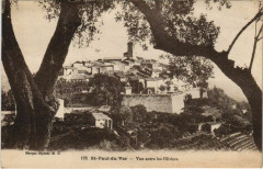 Saint-Paul-du-Var Vue Entre les Oliviers