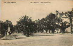 Bandol Allee des Palmiers France à Bandol