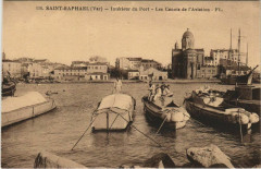 Saint Raphael Interieur du Port ,Les Canots de l'Aviation France