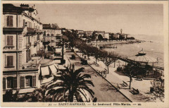 Saint Raphael Boulevard Felix Martin France
