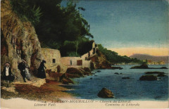 Toulon Mourillon ,Chemin du Littoral France à Toulon