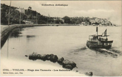 Toulon Plage des Tamaris ,Les Sablettes France à Toulon