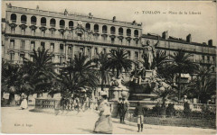 Toulon Place de la Liberte France à Toulon