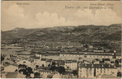 Toulon vue generale de la Ville France à Toulon