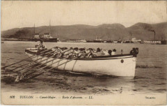 Toulon Canot Major ,Ecole d'Avirons France à Toulon