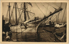 Toulon Un coin du Port marchand France à Toulon
