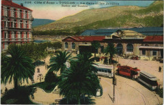 Toulon La Gare et les Jardins France à Toulon