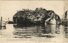 Toulon Catastrophe du Liberte ,25 Septembre 1911 France à Toulon