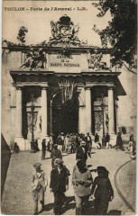 Toulon Porte de l'Arsenal France à Toulon